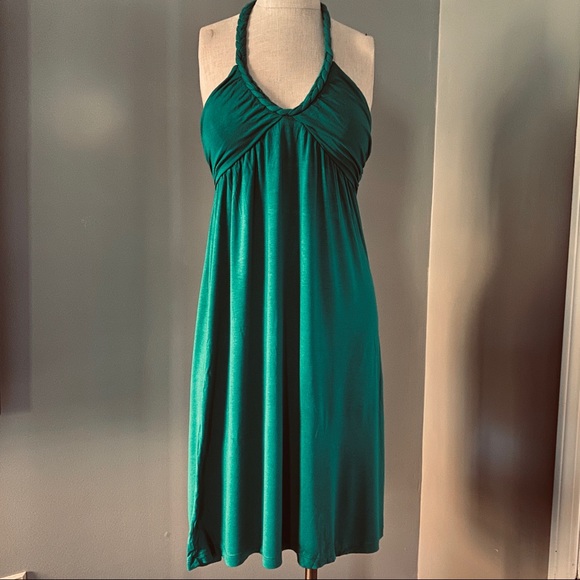 H&M Dresses & Skirts - H&M Green Rope Halter Dress 6